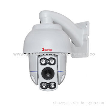 1/2.8-inch 10x Optical Zoom 1.3MP Outdoor IP High-speed Dome Camera with 50m IR Distance